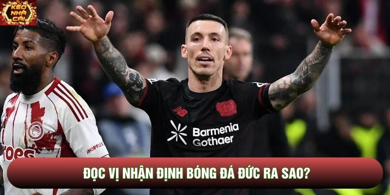 Đọc vị nhận định bóng đá Đức ra sao?